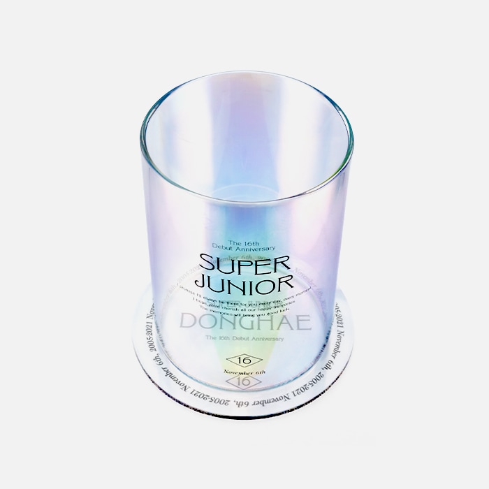 SUPER JUNIOR Memory Aurora Glass SET_16th ANNIVERSARY MD 